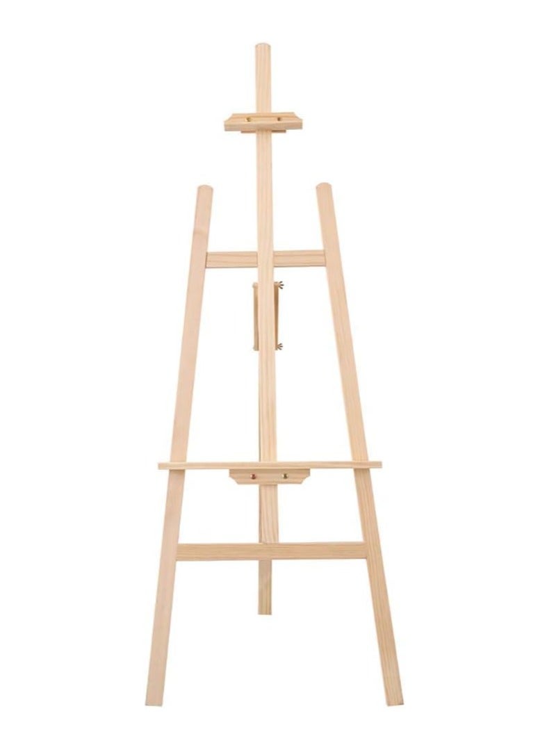 MASTER PLUS Easel Pine Wood Painting Stand 145 CM - Image 2