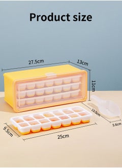 Ice Cube Tray with Lid and Storage Box Easy Release 42 Small Nugget Ice Tray Flexible Ice Cube Molds with Scoop and Cover - pzsku/ZDDEF571F9576E1989C8AZ/45/_/1705463559/48fa8c4e-3449-4b27-937d-2cf85912fc5e