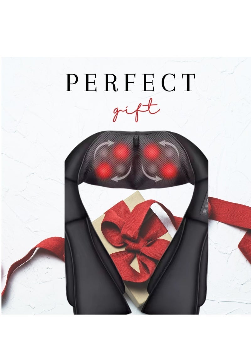 Shiatsu Neck & Back Massager with Soothing Heat – Electric Deep Tissue 3D Kneading for Back Pain, Pain Relief in Neck, Shoulder, Waist, Legs - Image 3