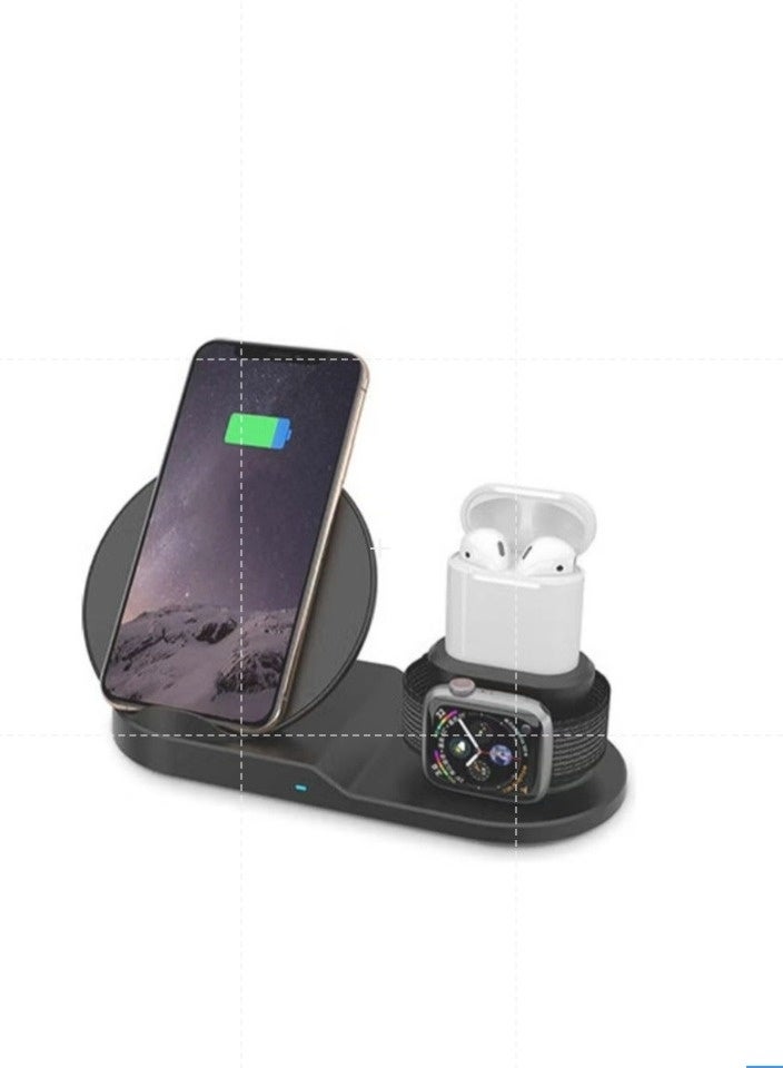Wireless Dock Charging Station Black
