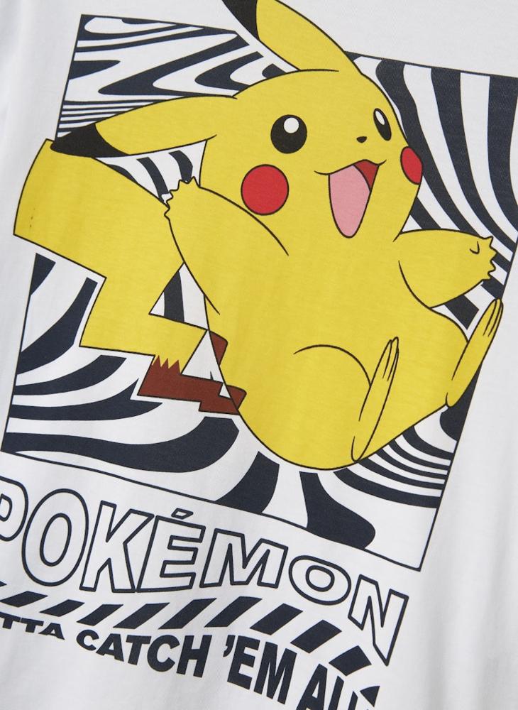 NAME IT Kids Nkmjamish Pokemon Crew Neck T-Shirt  - Image 3