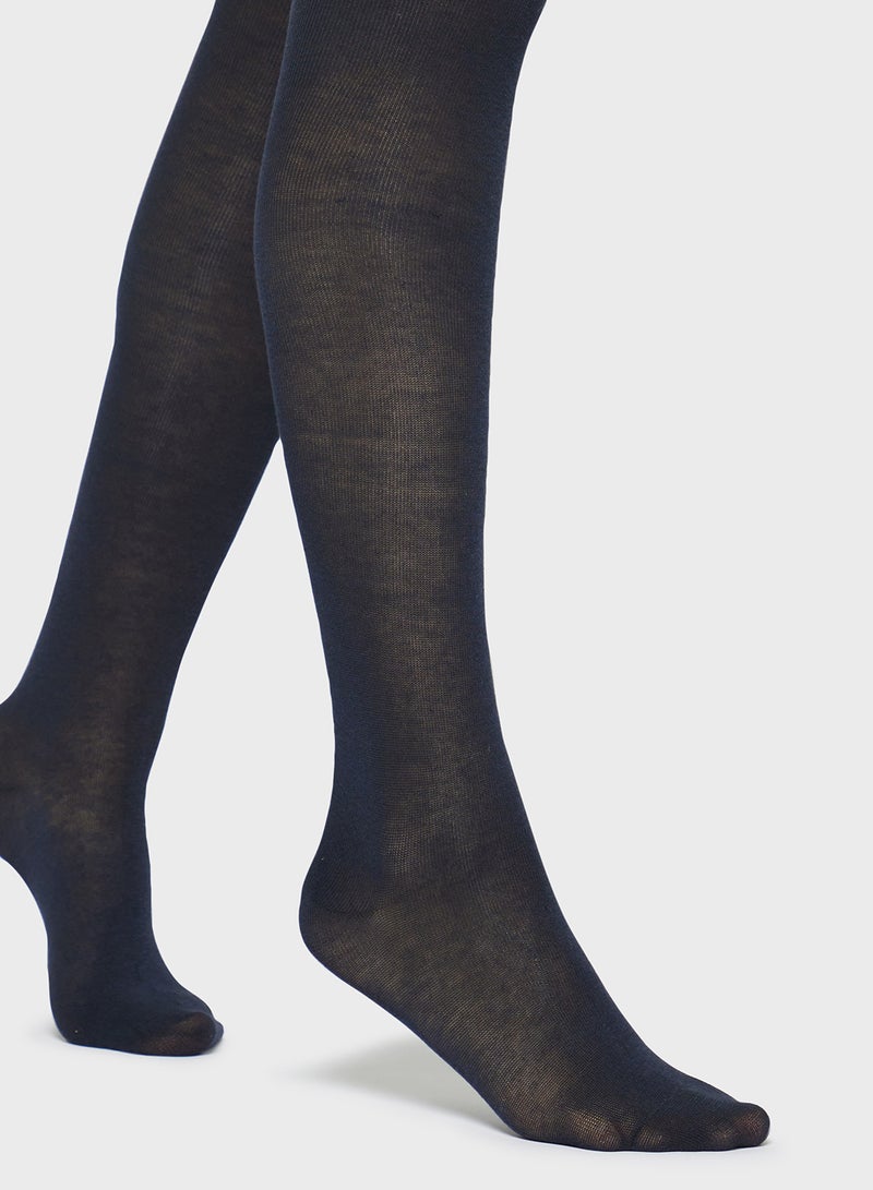 Ginger Ribbed Over The Knee Socks - Image 3