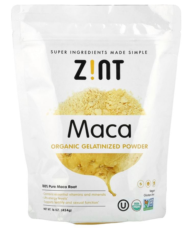 مسحوق الماكا العضوي الجيلاتيني 16 أونصة (454 جرام)