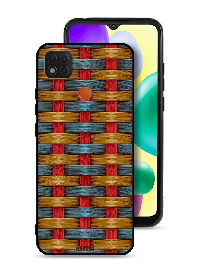 Tolwak Xiaomi Redmi 9C Protective Case Cover Strips Art Pattern  - Image 1