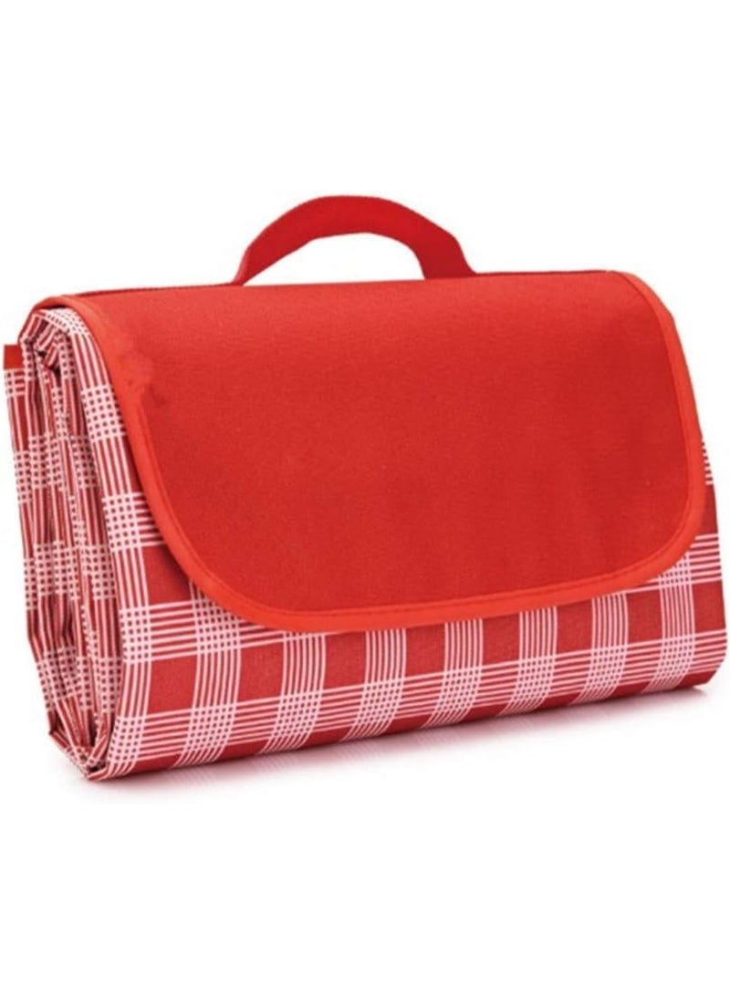 Extra Large Waterproof Picnic Blanket, Foldable Lightweight Beach Mat for Camping, Hiking, Park, Patio, Festivals Travel, Sand Proof Portable Outdoor Mat for Family (190*200cm) - Image 1