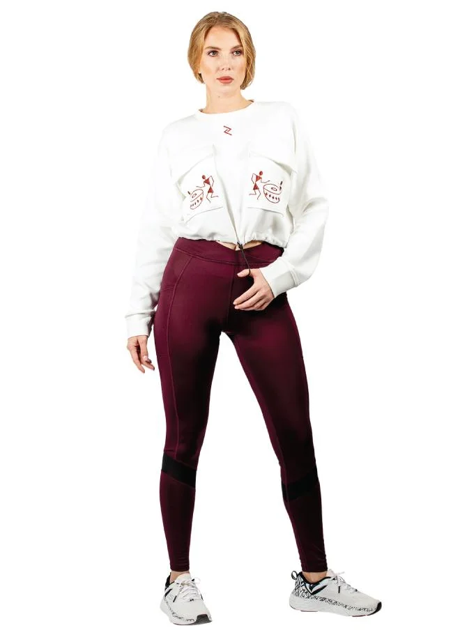 ZAECY Women's Cropped Sweatshirt