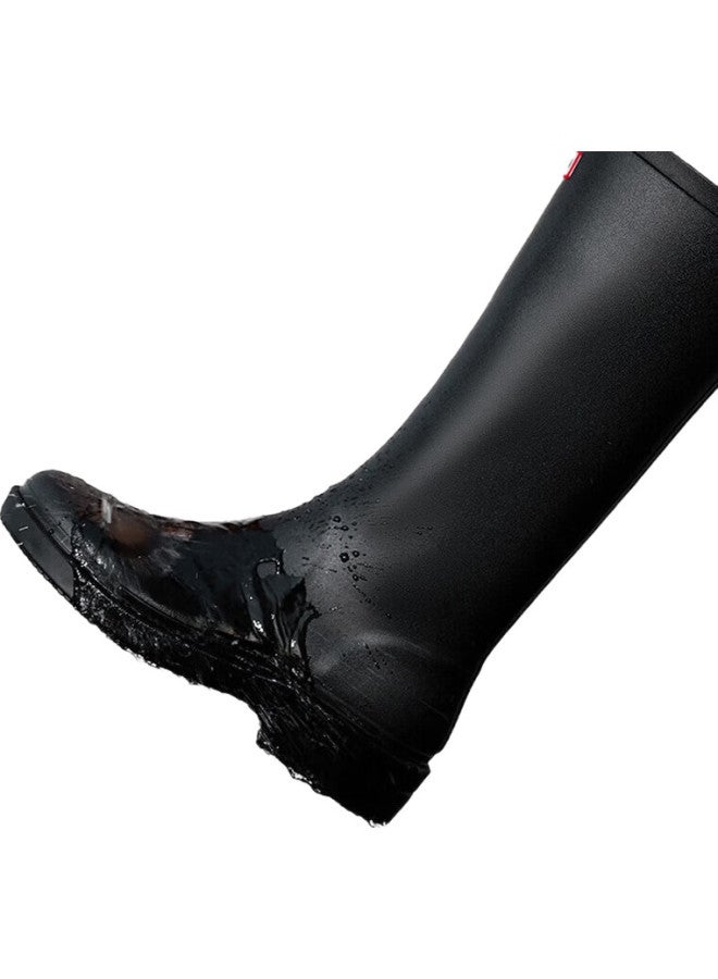 Warrior Rain Boots For Women, Fashionable Adult Tall Rain Boots, Water Shoes, Rubber Shoes, Overshoes, Water Boots Hxlo33 Black 37 - Image 3