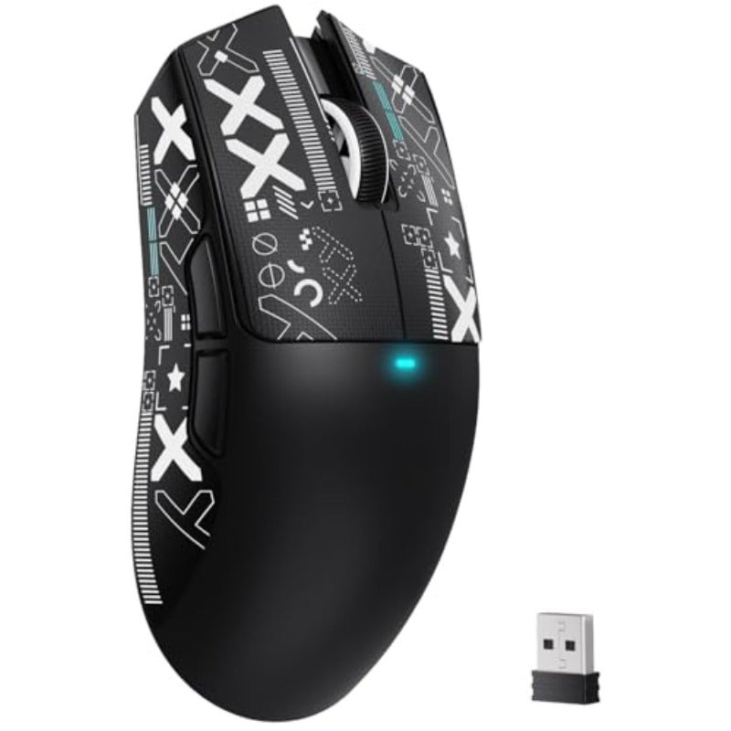 ATTACK SHARK X11SE Wireless Gaming Mouse 63g Superlight With PixArt PAW3311 Sensor 22000 DPI Tri-Mode BT 2.4Ghz Wired 1000Hz Polling rate Dual Driver 300mAh Battery for PC Xbox Mac Black - Image 1
