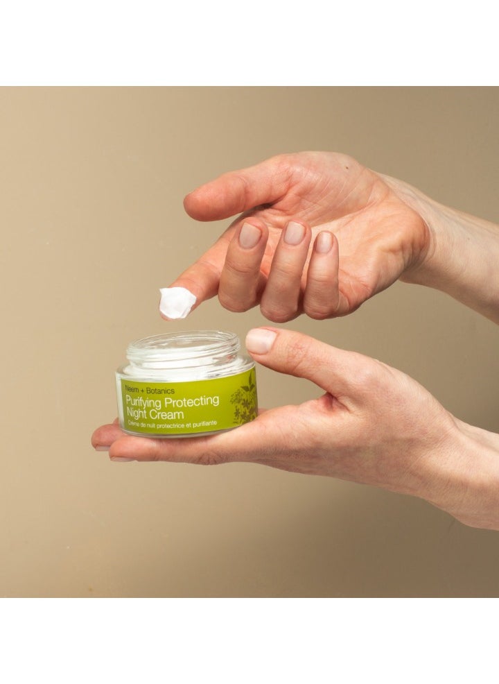urban Veda Purifying Night Cream Skin Protect Overnight Hydrator 50ml  - Image 3