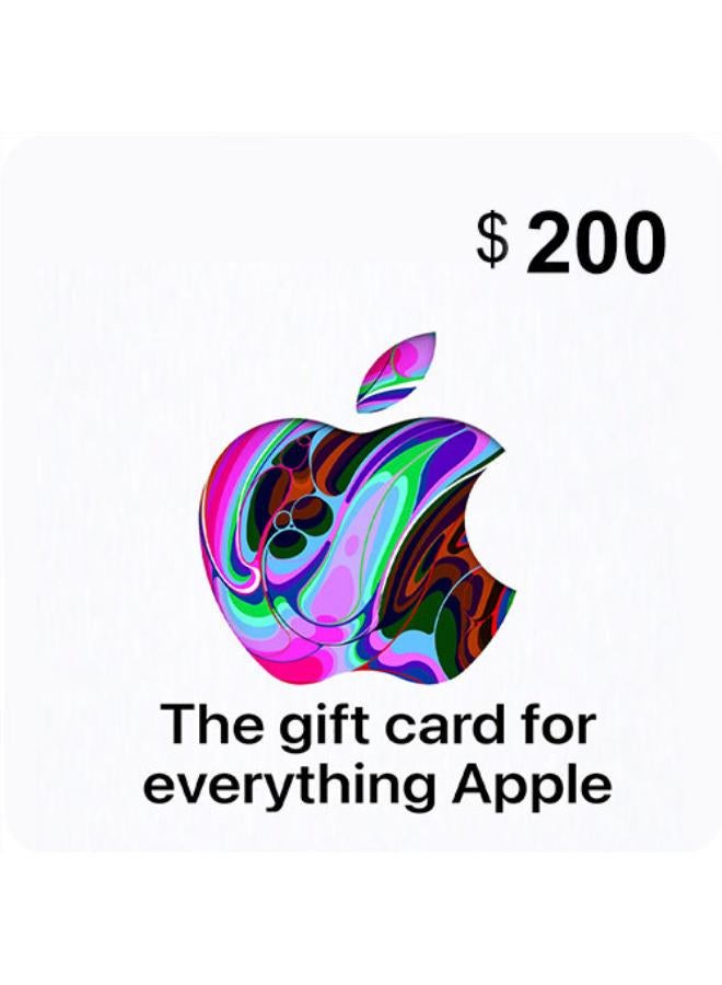 Apple & Itunes Gift Card - USA 200 USD