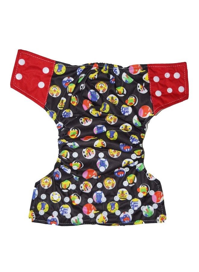 BabyMoon (Set Of 3 1 Cloth Diaper With 2 5Layesr Bamboo Insert) Premium Adjustable Reusable Washable Cloth Diaper For Baby  - Image 5