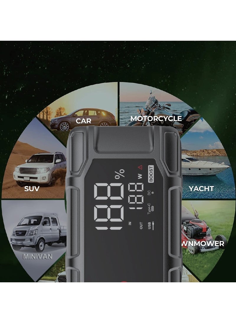 Toby's Jump Starter With booster mode starter for Cars 16000mAh and 59.2WH Best Power Bank for Electronic Devices  - Image 5