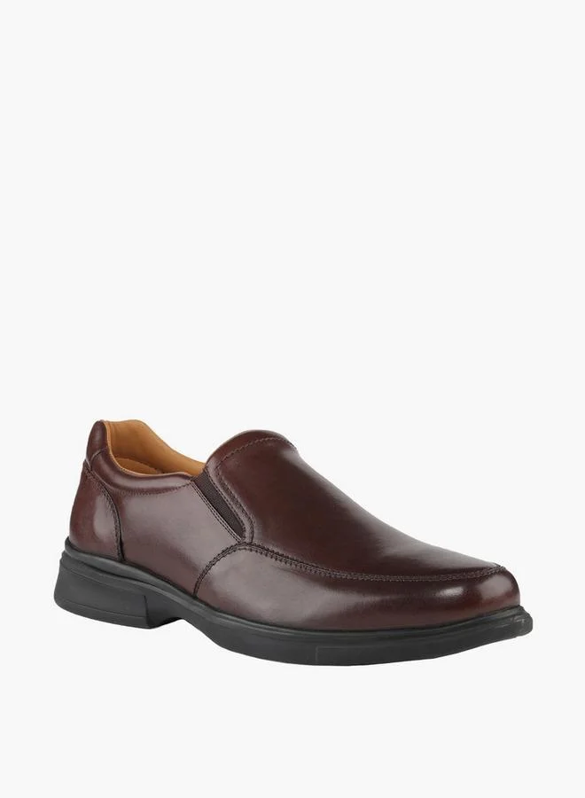 لو كونفورت Men Leather Slip-On Loafers