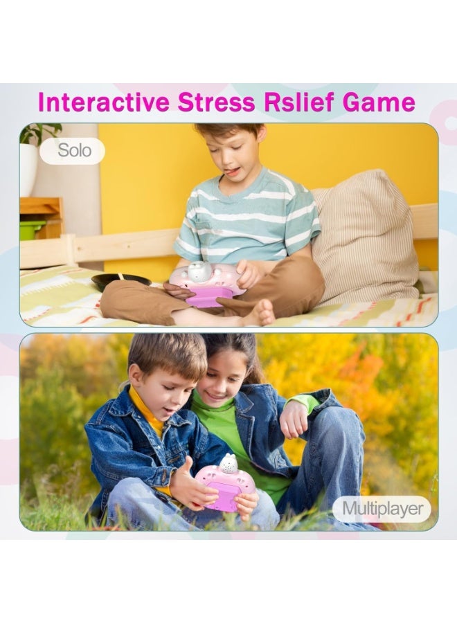 Fast Push Game Pop Fidget Toys for Kids, Handheld Puzzle Game Sensory Toys with LED Screen, Game Gifts for 3-12 Year Old Girls Boys (Rabbit) - Image 4