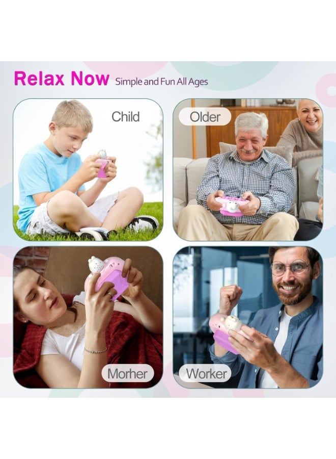 Fast Push Game Pop Fidget Toys for Kids, Handheld Puzzle Game Sensory Toys with LED Screen, Game Gifts for 3-12 Year Old Girls Boys (Rabbit) - Image 5