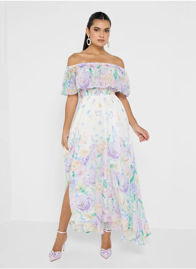 ايلا Floral Print Dress