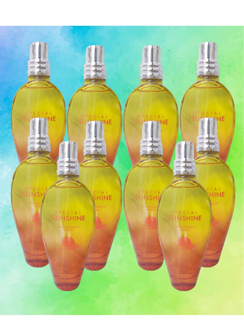 Sunshine 10 Pieces Special Sunshine Perfume 100 Ml EDT - Image 1