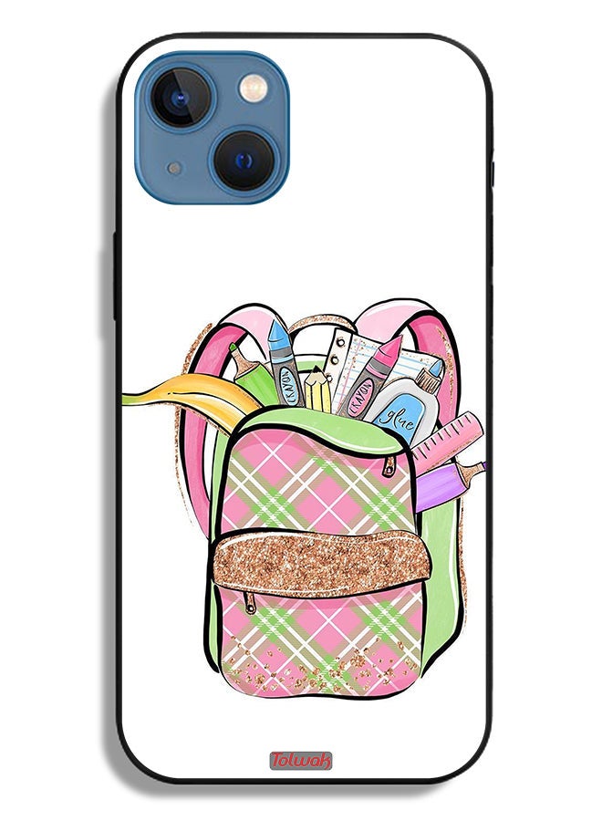 Tolwak Apple iPhone 13 Protective Case Unicorn Girl Bag - Image 2