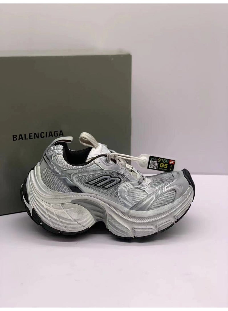 Balenciaga fashion trend thick-soled daddy shoes - Image 1