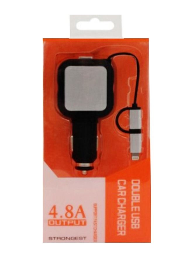 Double USB Car Charger 4.8A - pzsku/ZDDF08F7EAD67CF48DF35Z/45/_/1679395505/514b1f51-ecfc-4f1e-844f-7e9eb227ed86