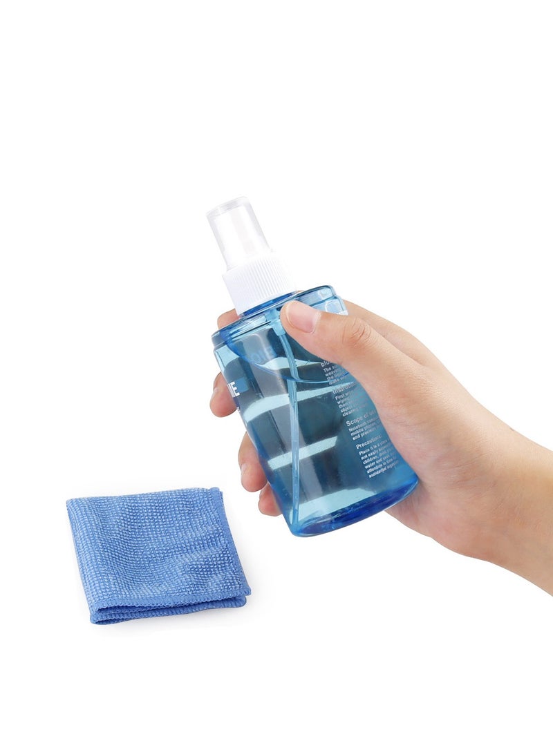 CMGTYYD. مجموعة أدوات تنظيف الشاشة الممتازة - بخاخ مانع للتنقيط لأجهزة التلفاز والكمبيوتر والهواتف والأجهزة اللوحية (200 مل/ 6.7 أونصة) مع قطعة قماش من الألياف الدقيقة - Image 5