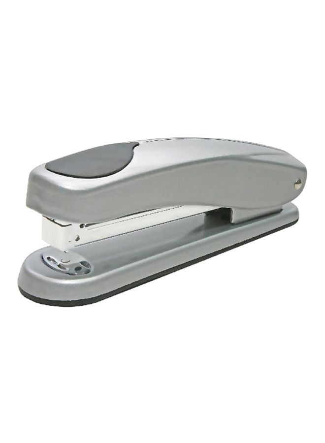 NIBEMINENT Compact Desktop Stapler Grey/Silver