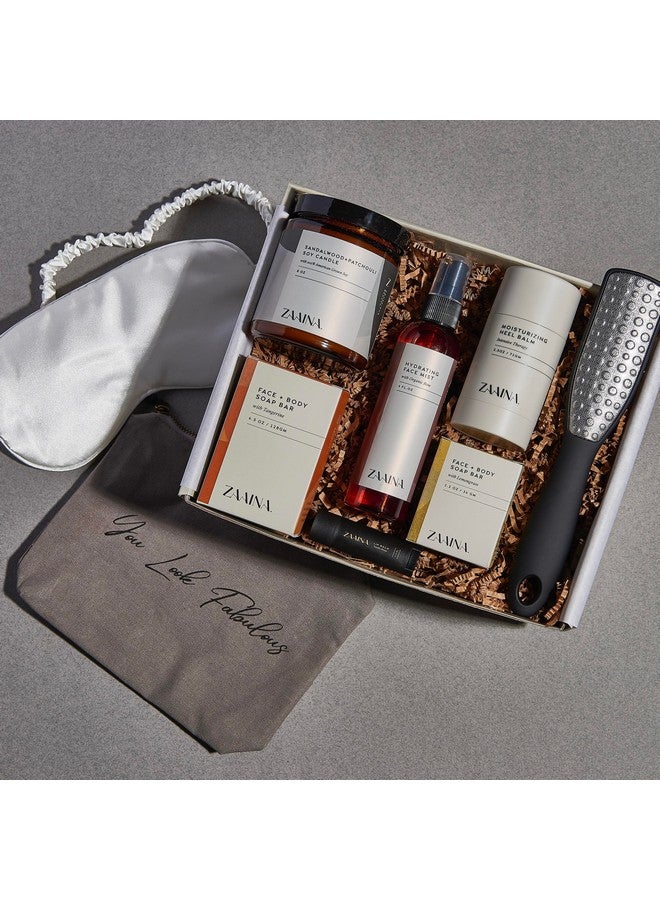 Zaaina Wellness Spa Set for Women - Relaxing Gifts for Her, Gift Basket for Women, Pampering Home Spa Package for Woman, Unique Valentine Gifts for Women, Birthday Gifts for Women, Self Care Kit for Mom, Wife, Sister or Friend by ZAAINA - Image 3