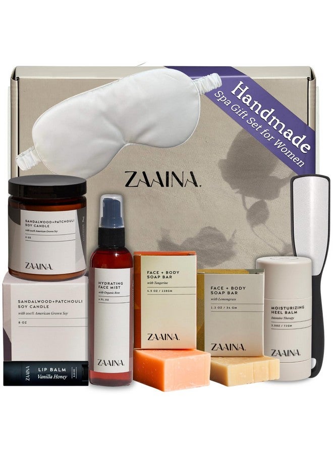 Zaaina Wellness Spa Set for Women - Relaxing Gifts for Her, Gift Basket for Women, Pampering Home Spa Package for Woman, Unique Valentine Gifts for Women, Birthday Gifts for Women, Self Care Kit for Mom, Wife, Sister or Friend by ZAAINA - Image 1