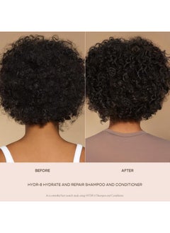 VEGAMOUR VEGAMOUR HYDR-8 Hydrate & Repair Shampoo, Hydrating Shampoo for Dry, Damaged Hair Formulated Without Sulfates and with Vegan Keratin, Floral & Vanilla Scent 8 fl. oz.  - Image 3