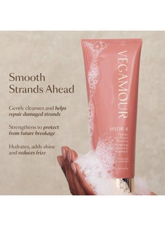 VEGAMOUR VEGAMOUR HYDR-8 Hydrate & Repair Shampoo, Hydrating Shampoo for Dry, Damaged Hair Formulated Without Sulfates and with Vegan Keratin, Floral & Vanilla Scent 8 fl. oz.  - Image 5