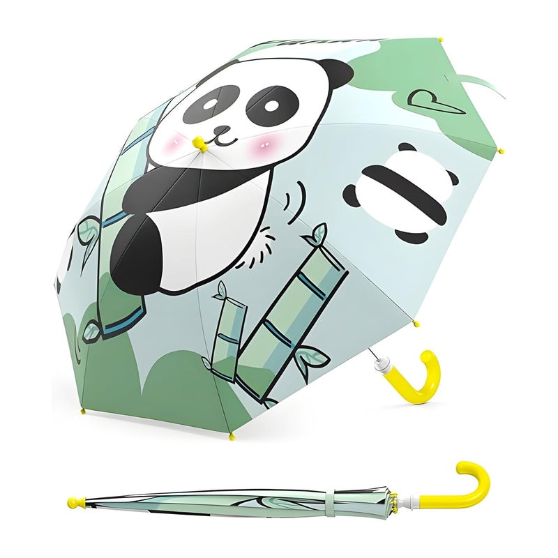 Koochie-Koo Cute Print Umbrella for Kids, Attractive Kids Umbrella with Reflective Border and Covered Tips for Safety, - Image 4