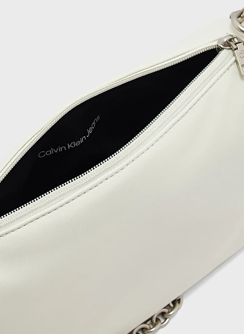 Calvin Klein Jeans Monogram Detailed Crossbody