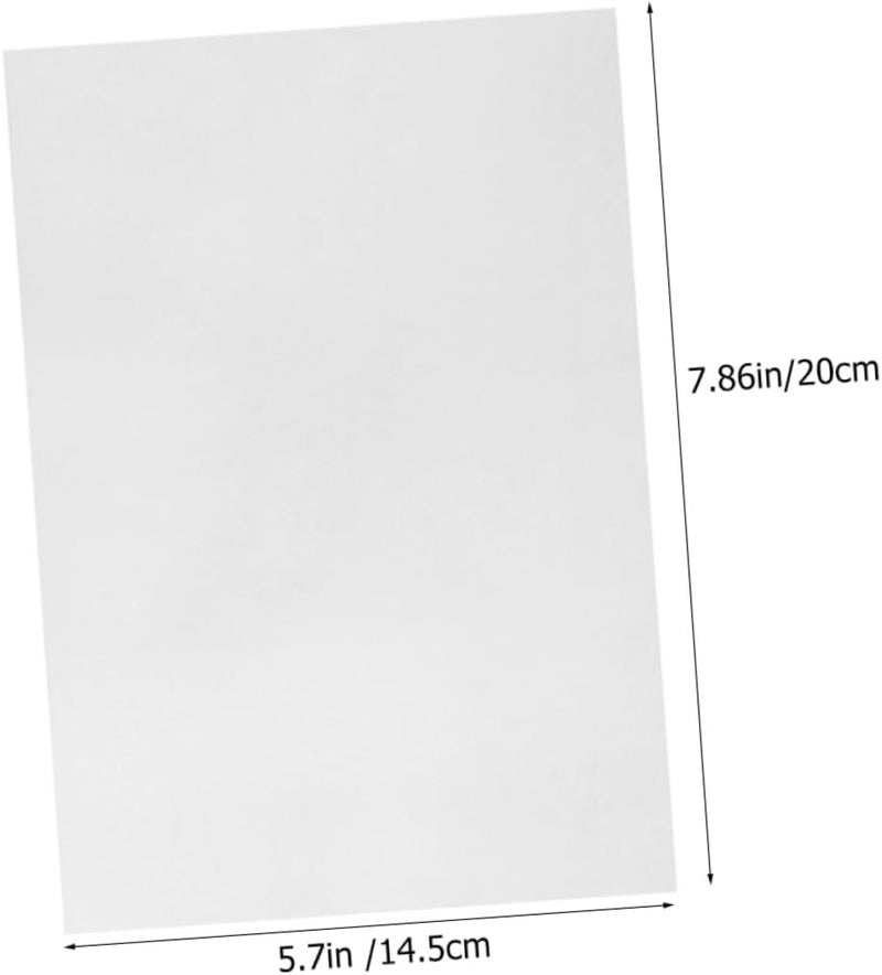 NUOBESTY 4pcs Printable Heat Shrink Sheets DIY Heat Shrink Sheets for Crafts Shrinkable Night-Glowing Material - Image 2