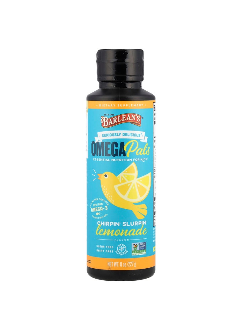 Seriously Delicious® Omega Pals, Chirpin' Slurpin' Lemonade , 8 oz (227 g)