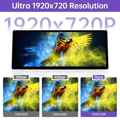 NINETOM 2025 Upgraded 12.3" Ultra-Narrow Touchscreen Wireless CarPlay Android Auto Receiver Compatible with BMW 5 Series F10/F11 (2010–2012), for CIC System - Image 5