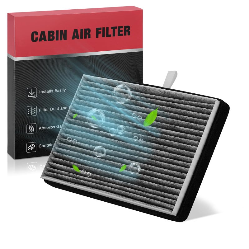BDFHYK Cabin Air Filter with Activated Carbon Compatible with Chevry Impala 20002013 Monte Carlo 19972007 Compatible with Buick AllureLaCrosse 20052009 Regal 19972004 Replace CF8392A - Image 2