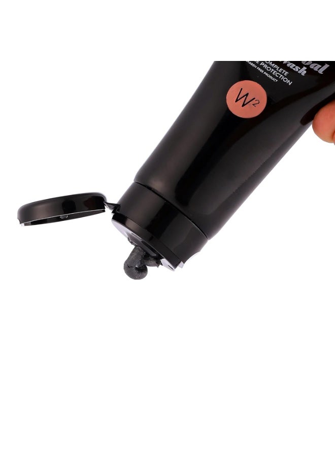 W2 Why Wait Charcoal Face Wash Foaming Facial Cleanser 100g – Deep Pore Cleansing, Balances Oil, Detoxifies & Refreshes Skin for Clear, Smooth & Healthy Complexion - Image 4