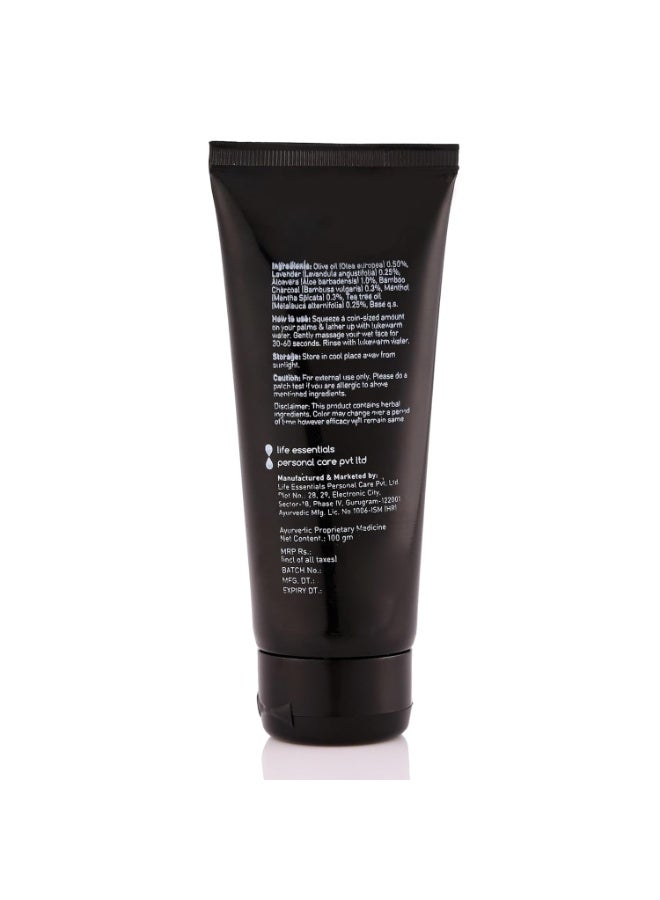 W2 Why Wait Charcoal Face Wash Foaming Facial Cleanser 100g – Deep Pore Cleansing, Balances Oil, Detoxifies & Refreshes Skin for Clear, Smooth & Healthy Complexion - Image 5