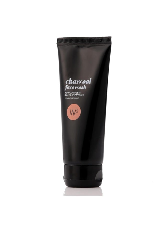 W2 Why Wait Charcoal Face Wash Foaming Facial Cleanser 100g – Deep Pore Cleansing, Balances Oil, Detoxifies & Refreshes Skin for Clear, Smooth & Healthy Complexion - Image 3
