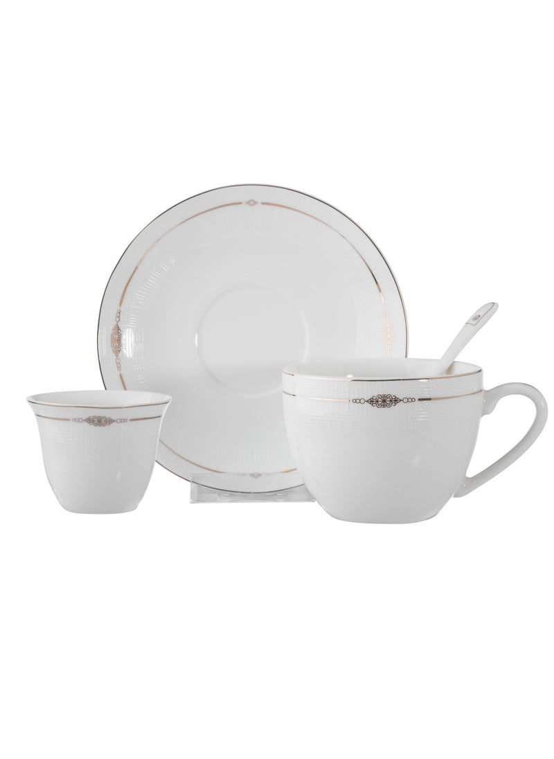 Al-Nokhba - A 70-piece porcelain dining set used for 6 people - Image 1