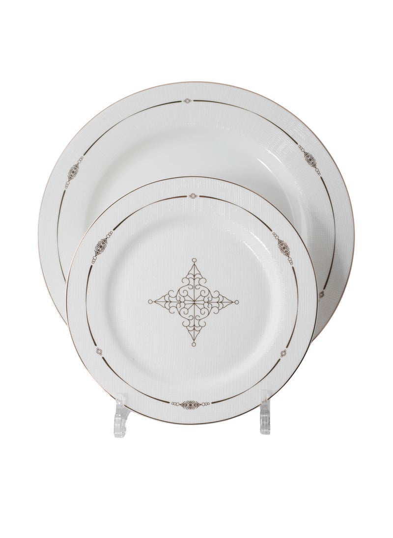 Al-Nokhba - A 70-piece porcelain dining set used for 6 people - Image 1
