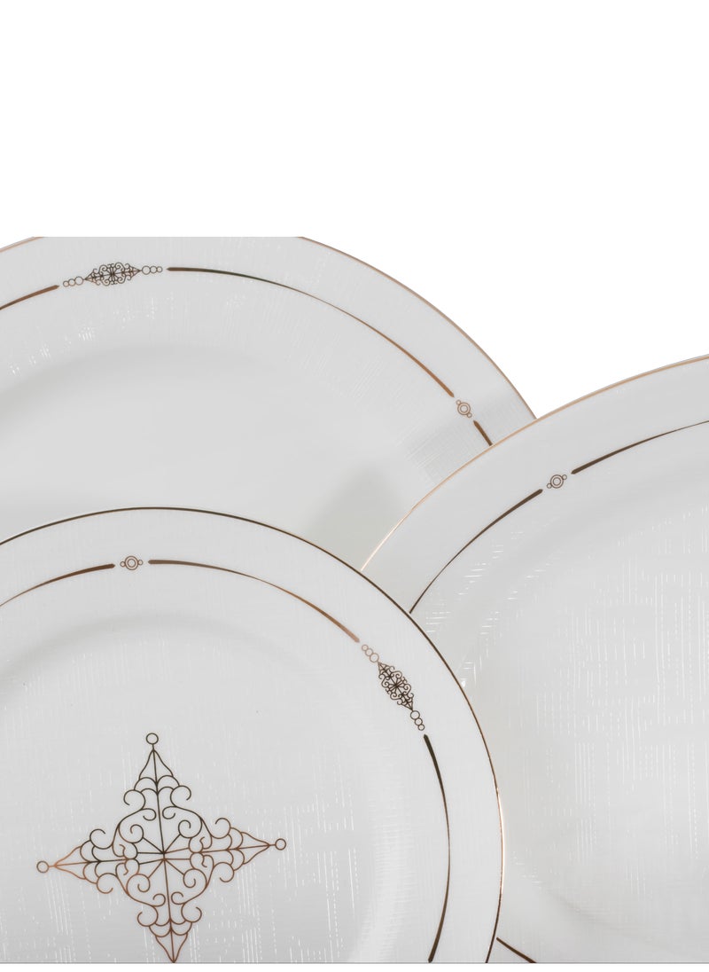 Al-Nokhba - A 70-piece porcelain dining set used for 6 people - Image 1
