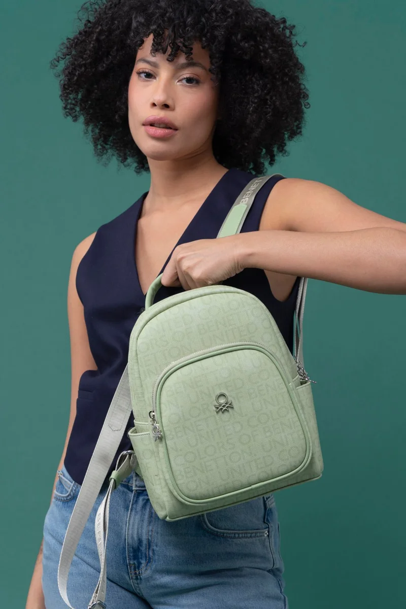 يونايتد كولورز أوف بينتيون Benetton Women's Backpack Green BNT1280
