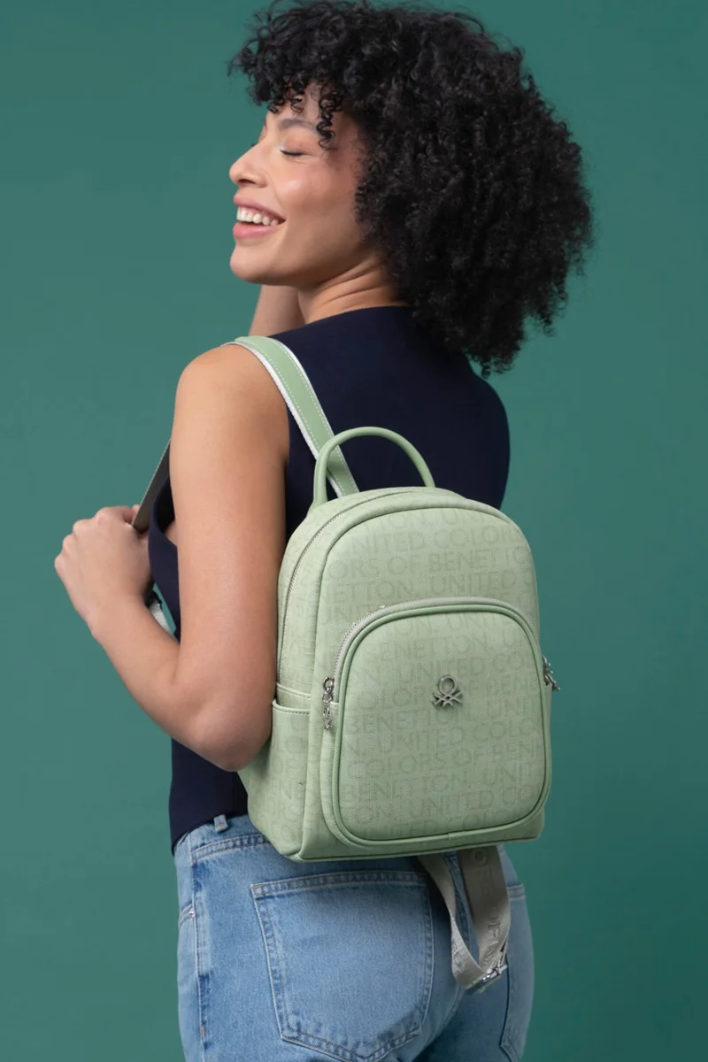 يونايتد كولورز أوف بينتيون Benetton Women's Backpack Green BNT1280