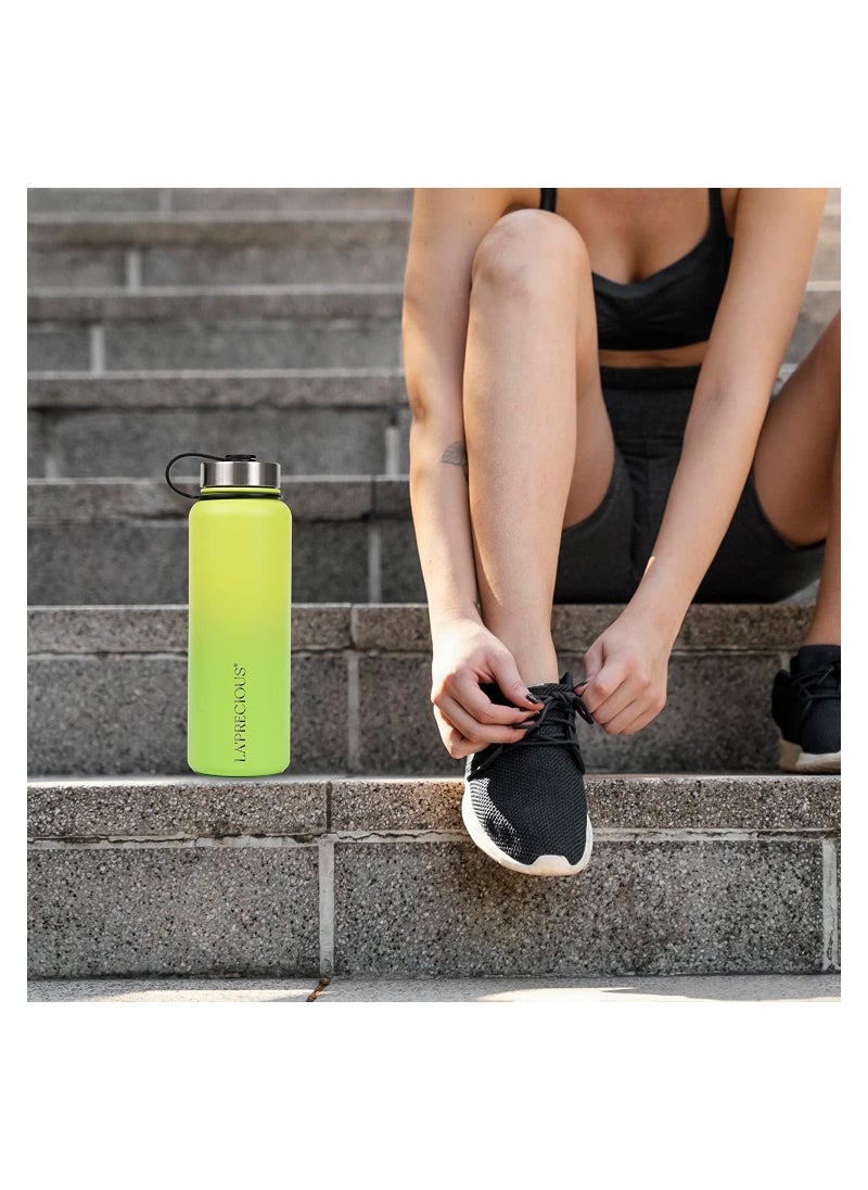 Stainless Steel Water Bottle 40 oz Rust Proof Leakproof Keeps Liquids Hot or Cold for Several Hours