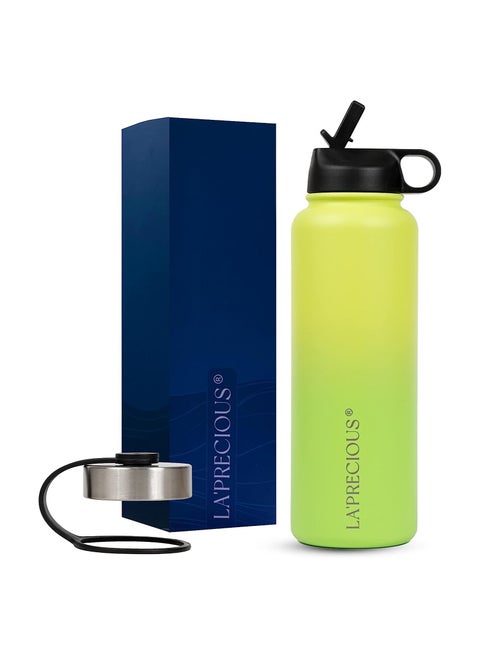 Stainless Steel Water Bottle 40 oz Rust Proof Leakproof Keeps Liquids Hot or Cold for Several Hours