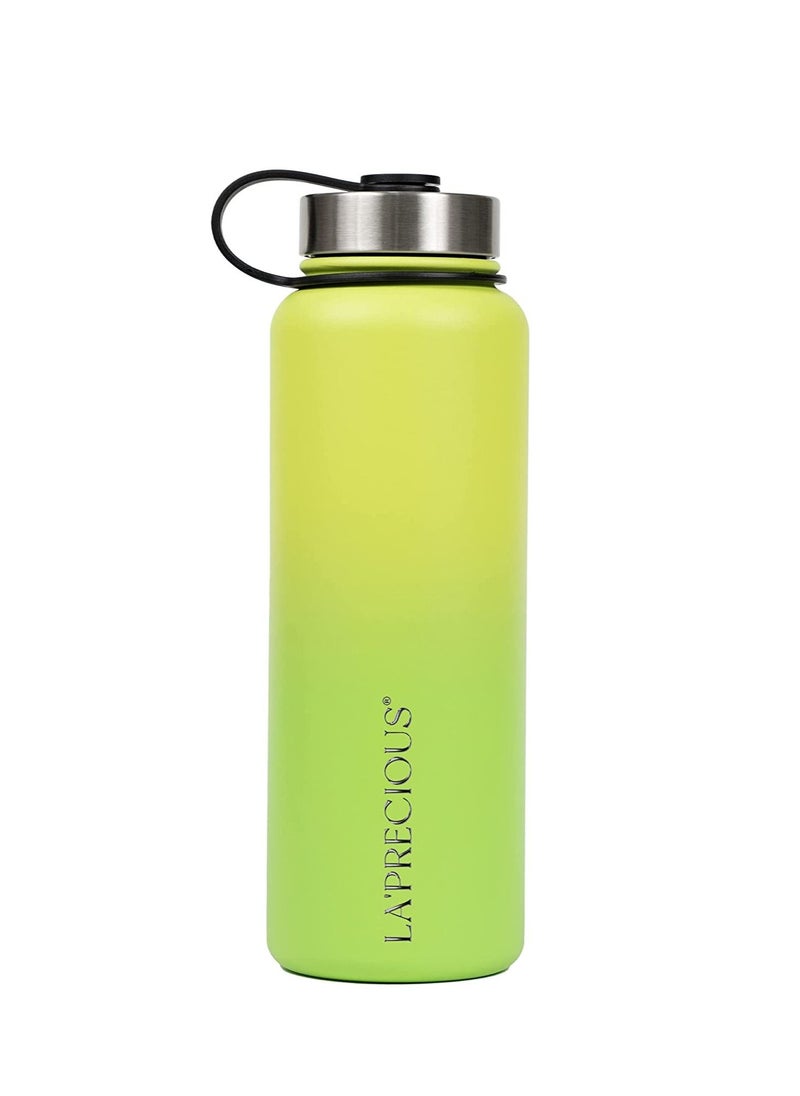 Stainless Steel Water Bottle 40 oz Rust Proof Leakproof Keeps Liquids Hot or Cold for Several Hours