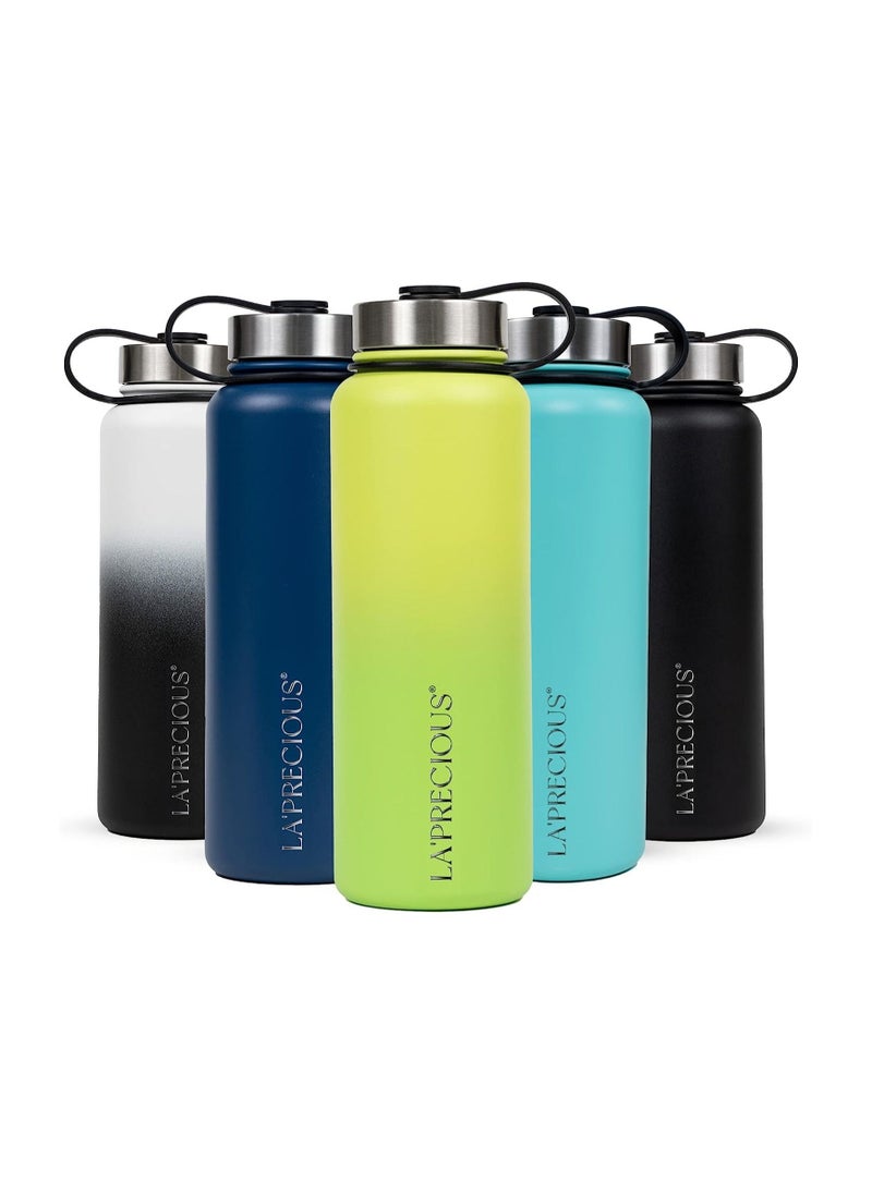 Stainless Steel Water Bottle 40 oz Rust Proof Leakproof Keeps Liquids Hot or Cold for Several Hours
