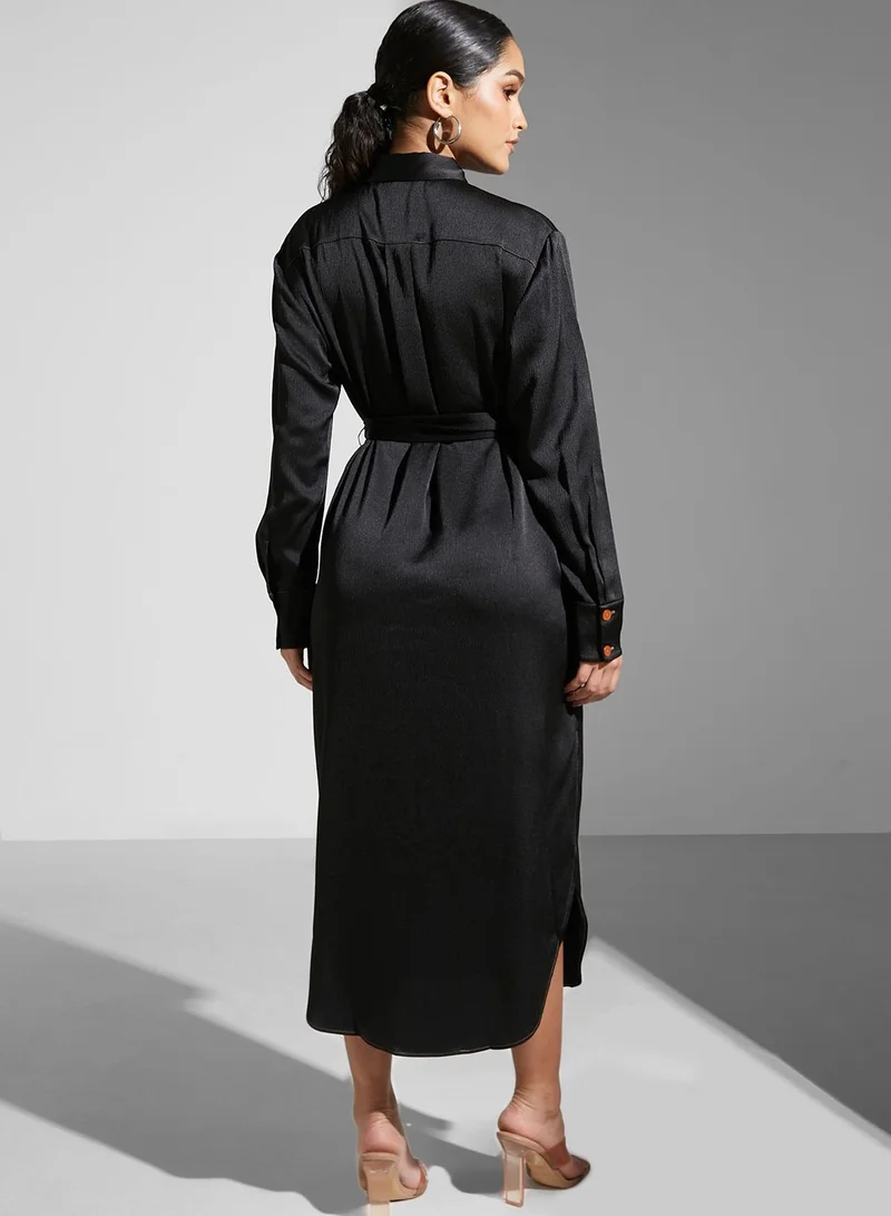Cmeo collective Button Down Shirt Dress