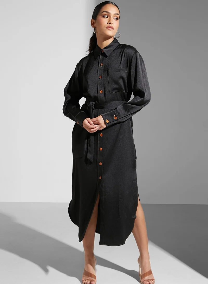 Cmeo collective Button Down Shirt Dress